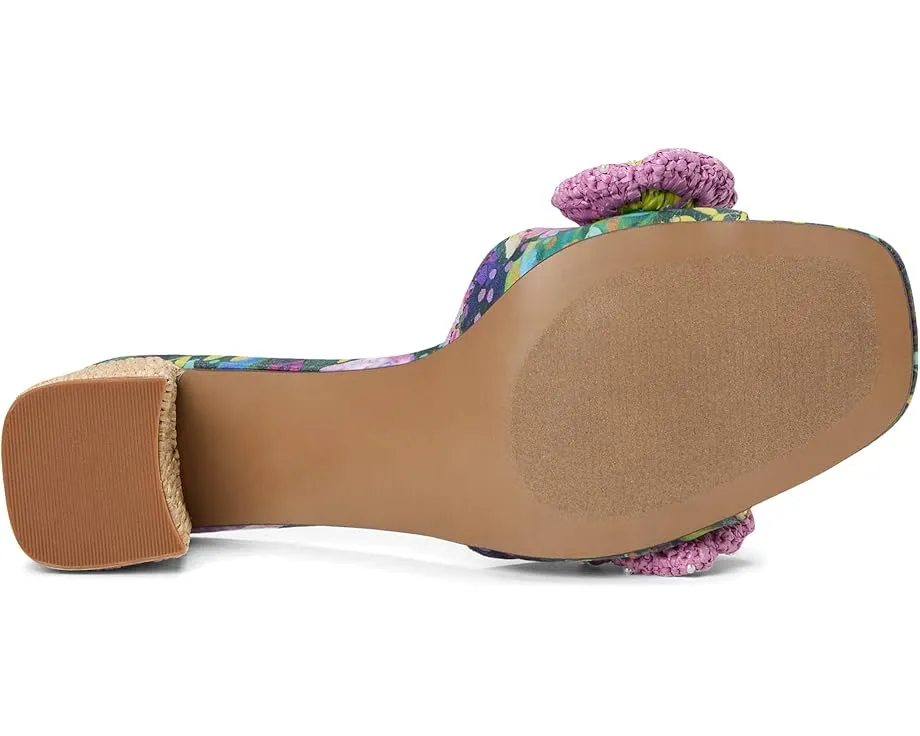 Blue by Betsey Johnson сандалии Dietrich с цветочным декором на квадратном каблуке