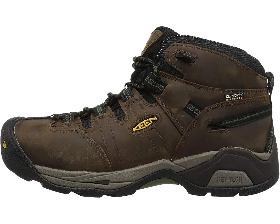 Рабочие ботинки KEEN Utility Detroit XT Mid с водонепроницаемой мембраной и стальным носком