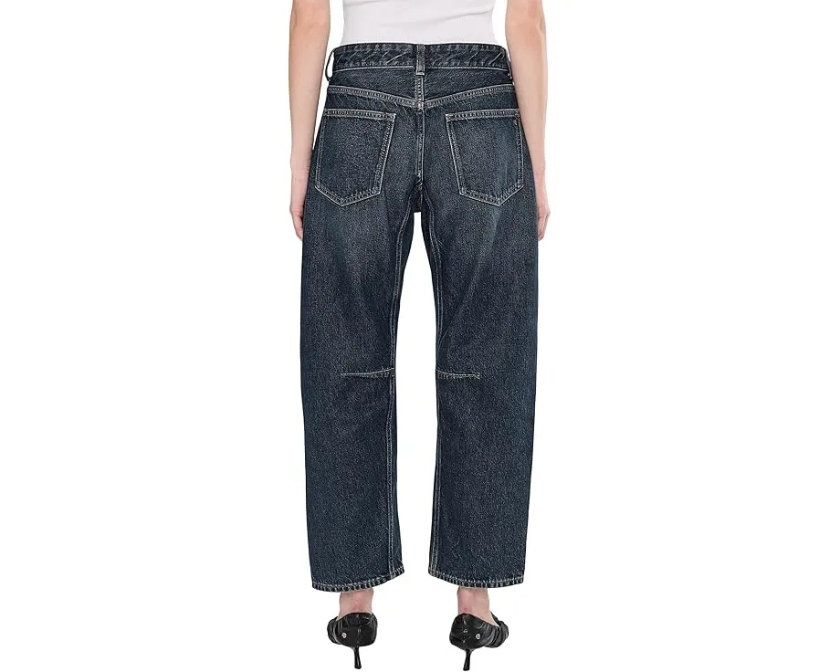 Джинсы Madewell Darted Barrel Leg с вытачками на коленях