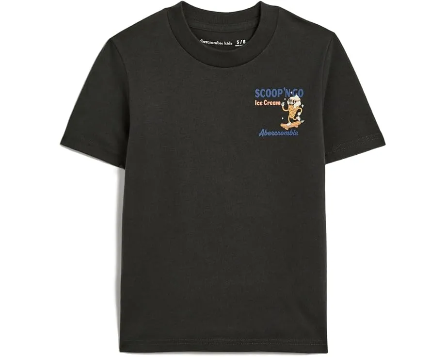 Футболка abercrombie kids Scoop N Go Tee для детей