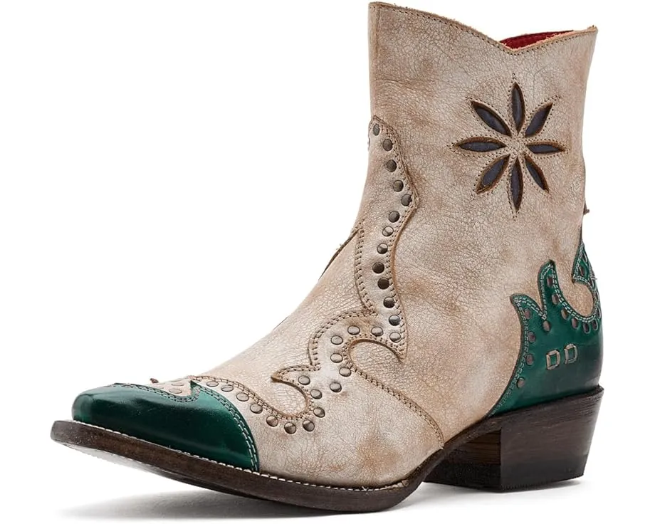 Ботинки Bed Stu Frio с вышивкой и боковой молнией