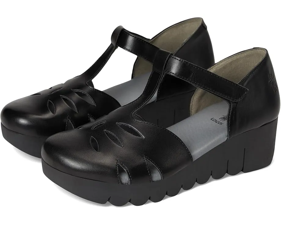 Женские туфли FLY LONDON velt224fly на платформе с удобной стелькой и застежкой на липучке