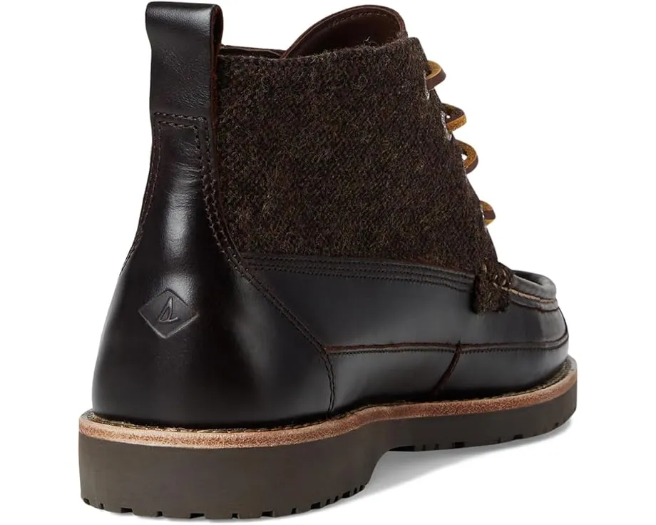 Sperry ботинки Mini Lug Chukka из премиальной кожи с подошвой на протекторе