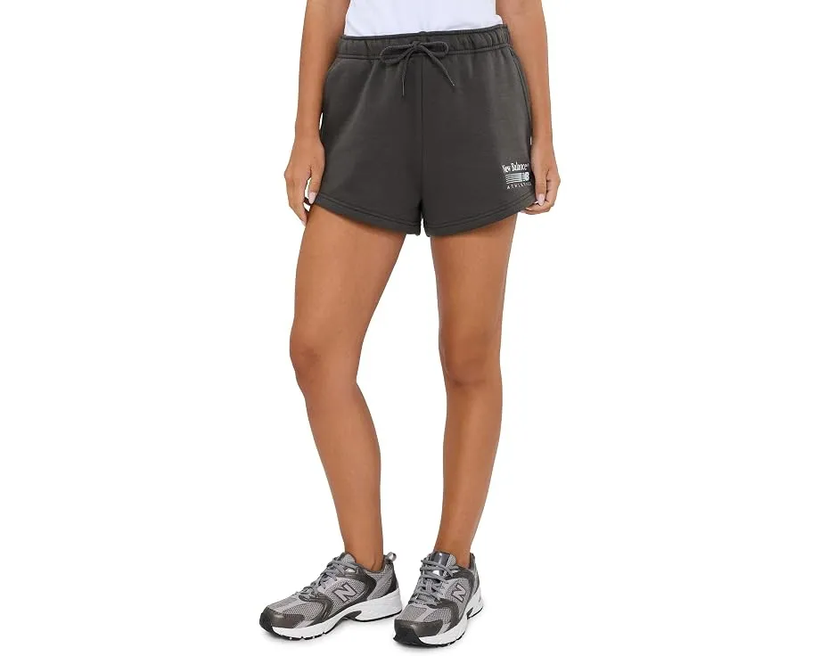 Флисовые шорты New Balance Trackside