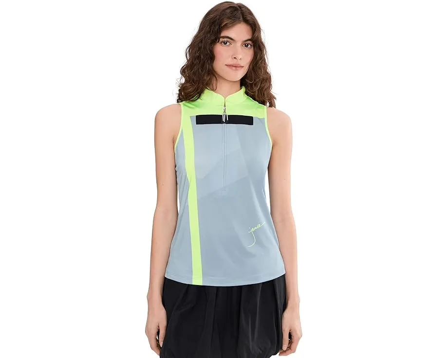 Jamie Sadock безрукавка с молнией и цветными блоками