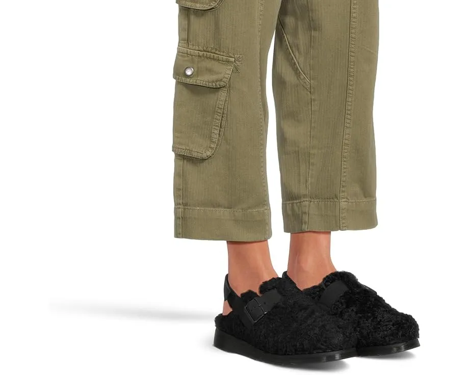 Dr. Martens Jorge II мулы с подкладкой из искусственного меха Borg и регулируемыми ремнями