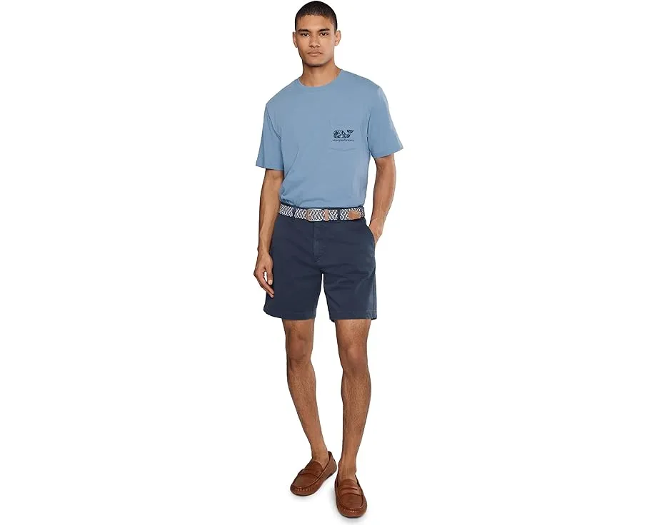 Футболка Vineyard Vines Sport Fisher Palm Whale с коротким рукавом и графикой