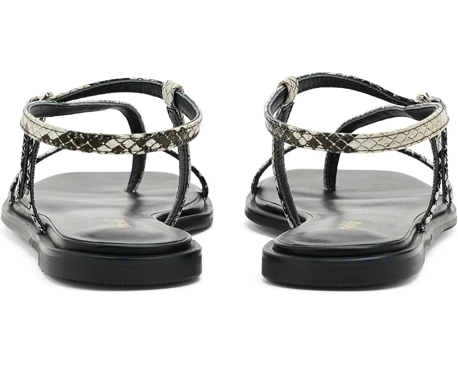 Кожаные сандалии Maxy Flat на плоской подошве от Amie Rafa