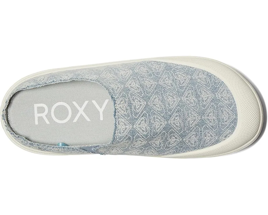 Эспадрильи Roxy Squad с принтом и усиленным мыском
