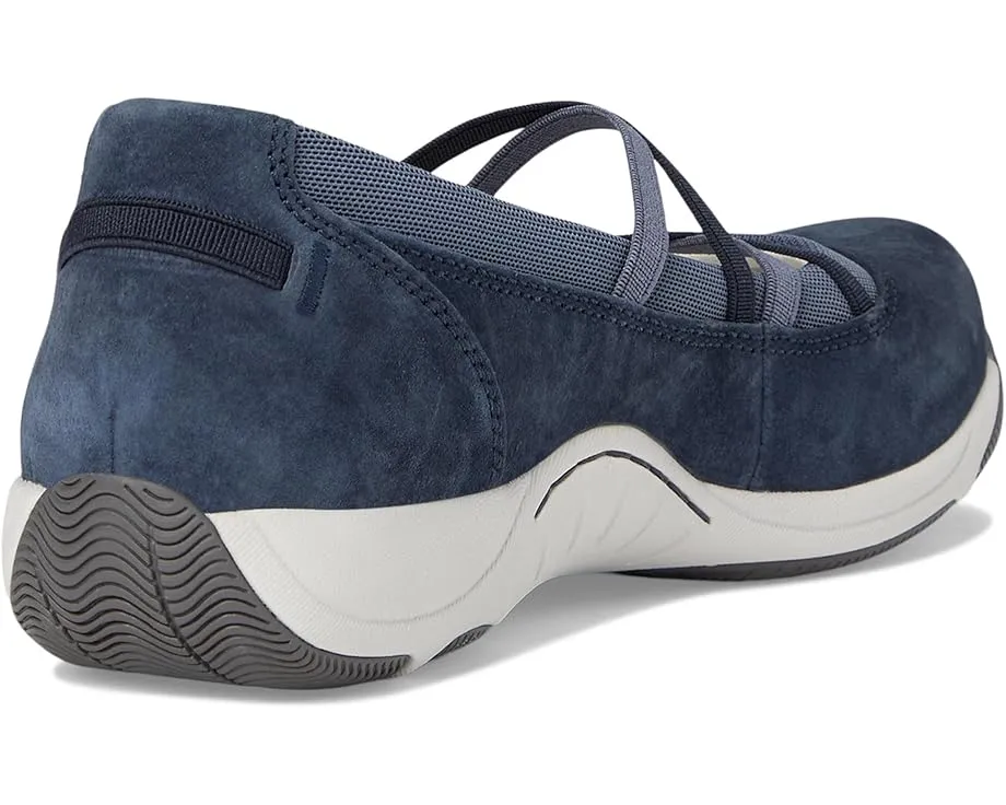 Мокасины Dansko Harper из замши с эластичными ремешками