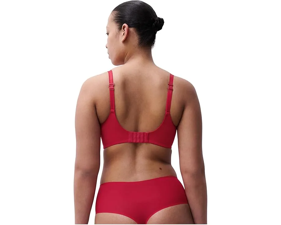 Бюстгальтер Chantelle Norah Chic Plunge T-Shirt Bra с кружевом и поддержкой