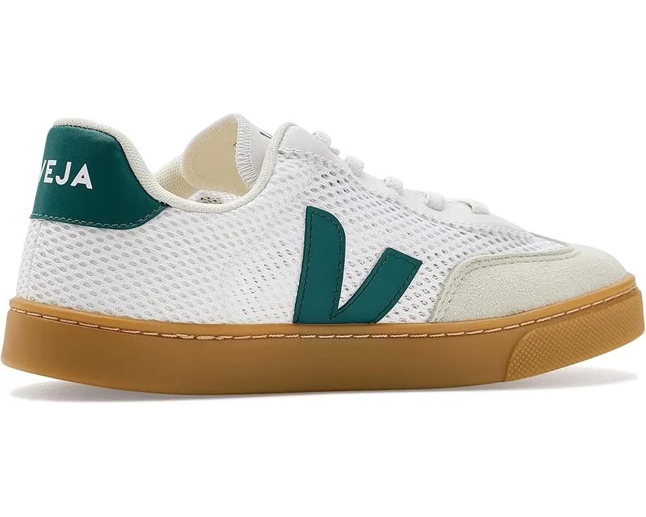 Детские кроссовки VEJA Kids Small Volley из гладкой кожи на шнуровке