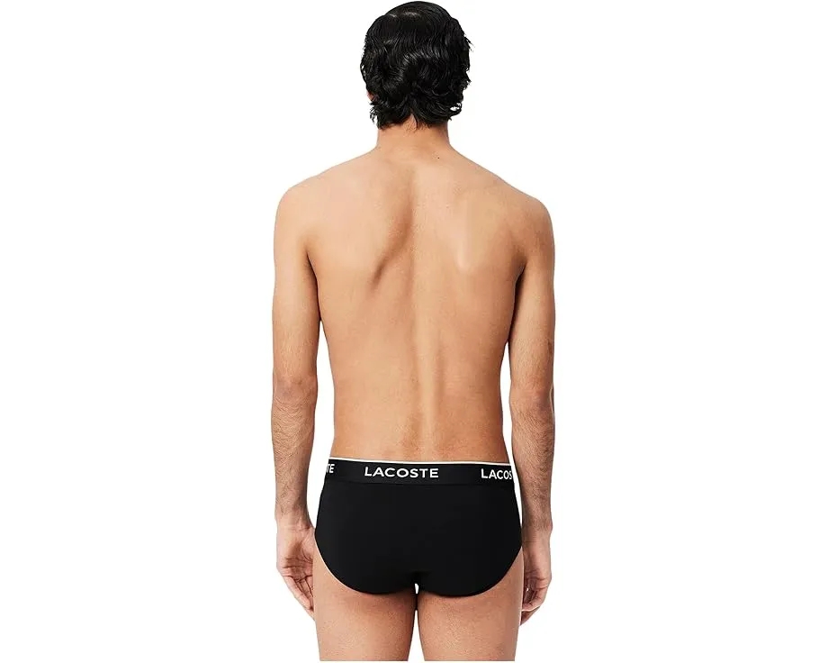 Трусы Lacoste из хлопка с эластаном 3 штуки