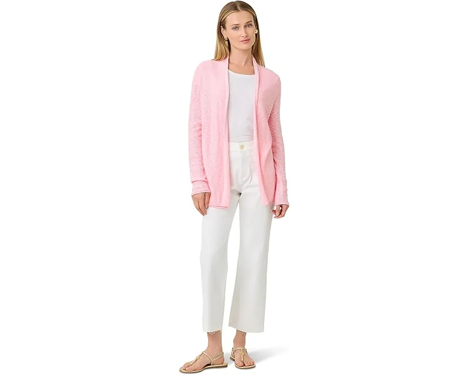 Длинный кардиган Faretta с открытой полой от Lilly Pulitzer