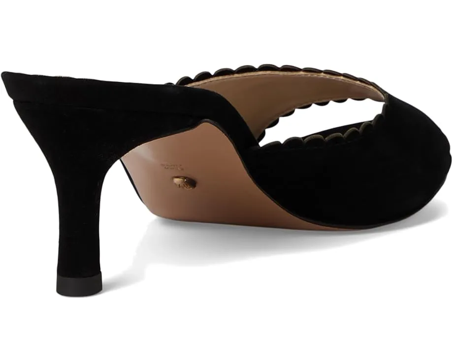 Босоножки Pelle Moda Hanli на котячьем каблуке с открытым мысом и замшевым верхом