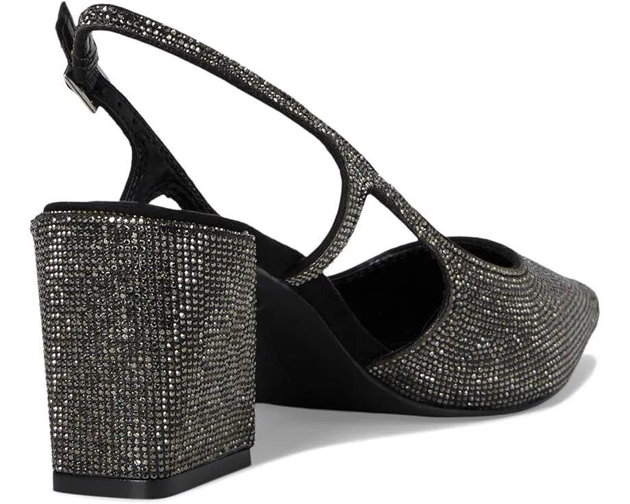 Туфли-лодочки Vince Camuto Sindreea на устойчивом каблуке с ремешком и стразами