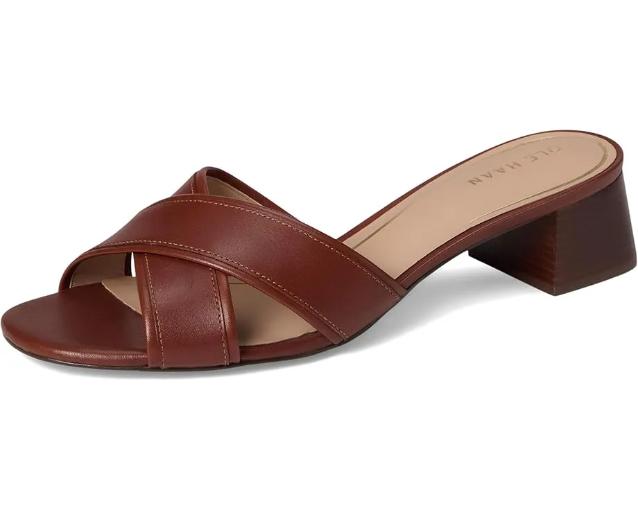 Сандалии Cole Haan Landon 40mm на устойчивом каблуке с перекрестными ремешками