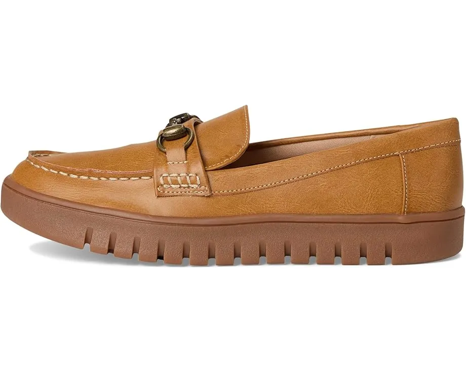 Лоферы Journee Collection Kaya с металлической деталью и круглым носком