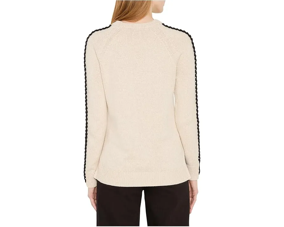 Свитер NIC+ZOE Petite Dashing Down Metallic с металлизированной нитью