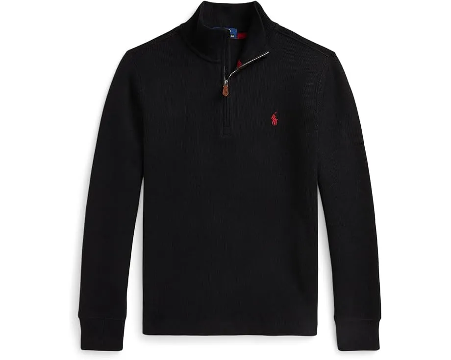 Детский пуловер Estate-Rib с четверть-застежкой Polo Ralph Lauren