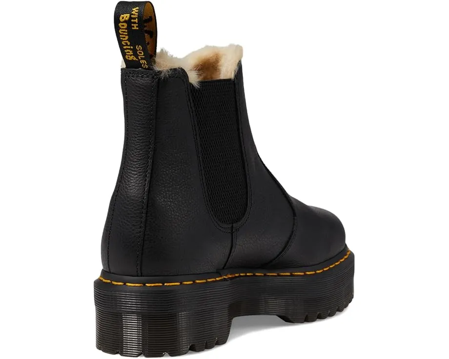 Ботинки Dr. Martens 2976 Chelsea на платформе с искусственным мехом внутри