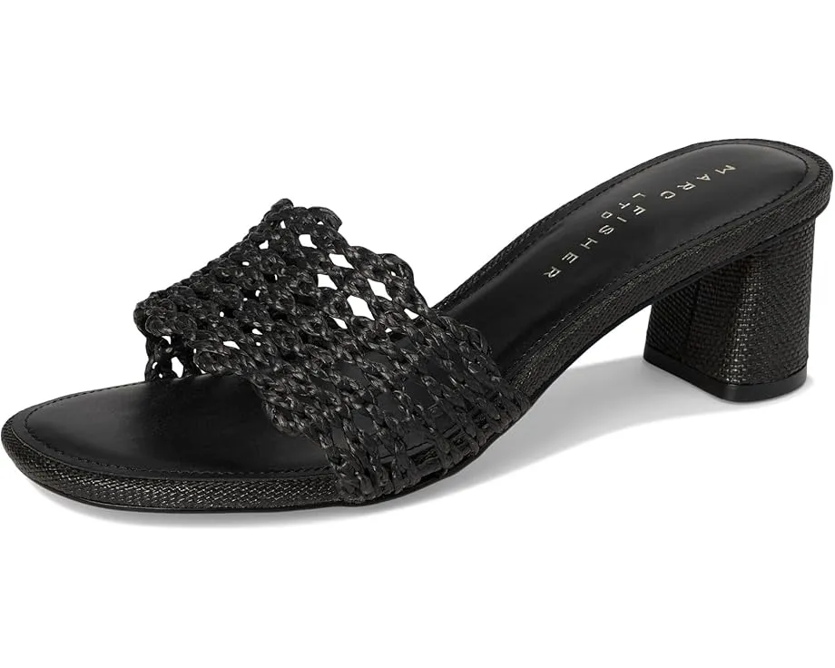 Босоножки Marc Fisher LTD Jazmine на квадратном каблуке с плетеной бретелью