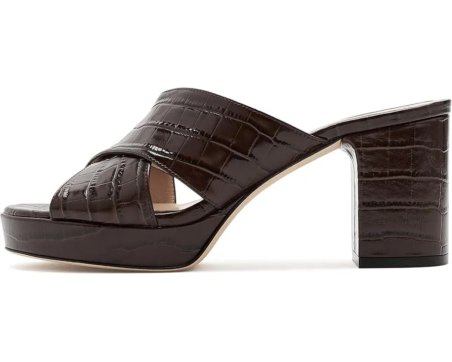 Stuart Weitzman Dayna Platform Slide босоножки на платформе черные