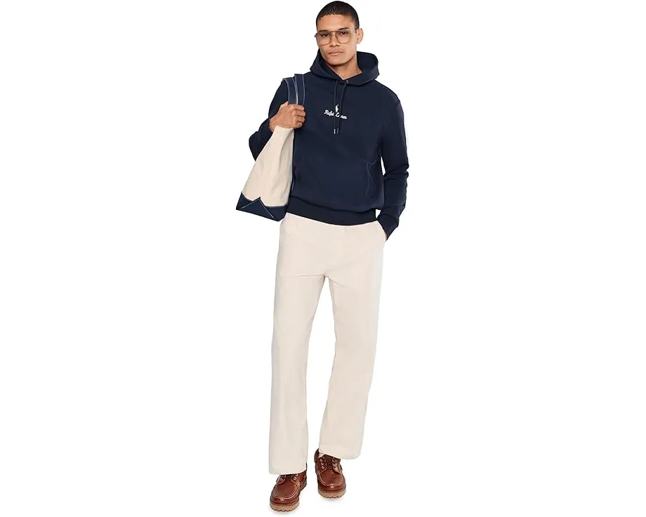 Толстовка Polo Ralph Lauren Logo Double-Knit Hoodie с логотипами и молнией