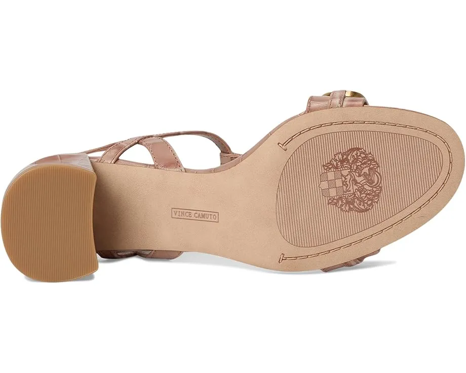 Сандалии Vince Camuto Chirie на платформе с цепью и крокодиловым принтом