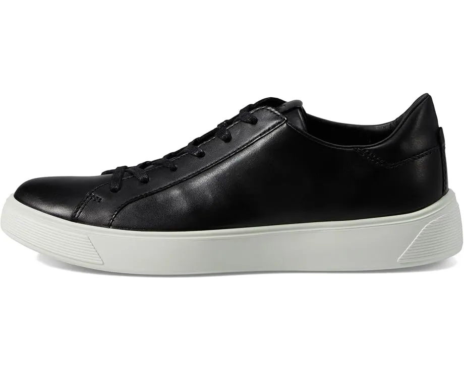 Кроссовки ECCO Street Tray Dress Sneaker черные с технологией FLUIDFORM