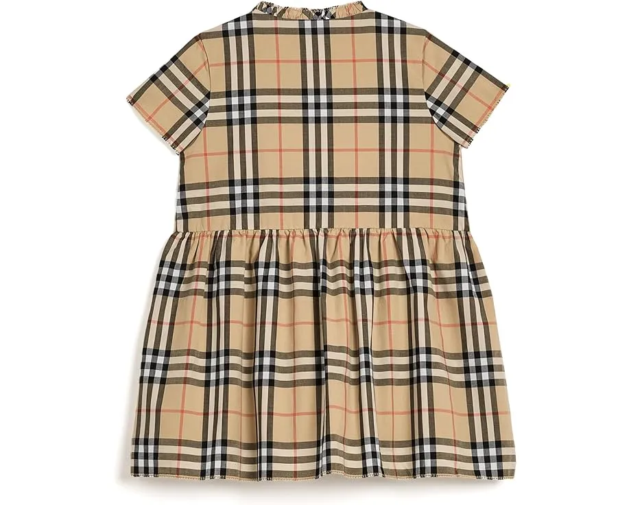 Платье Rose от Burberry Kids для малышей с цветочным принтом