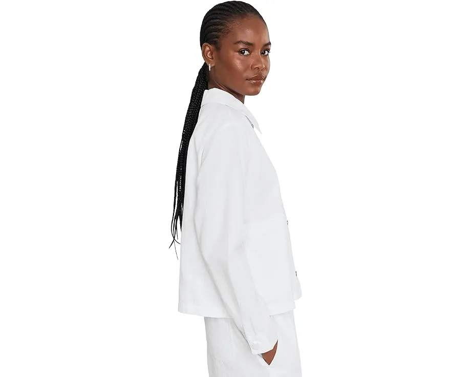 Пиджак Slubby Organic Cotton Linen Classic Collar Eileen Fisher