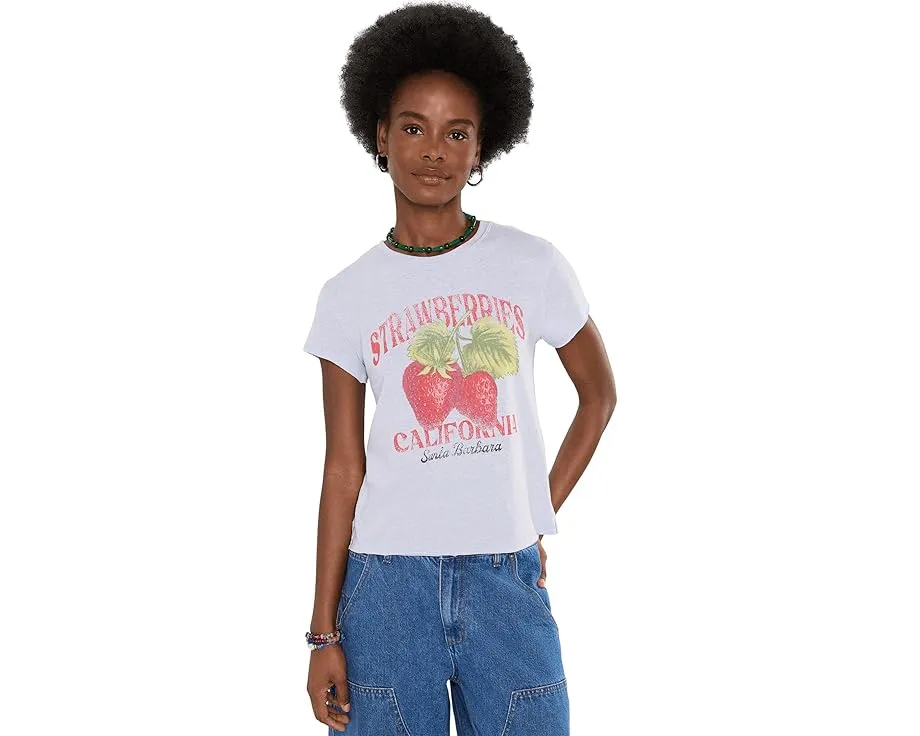 Футболка Nova Graphic от Free People с вырезом