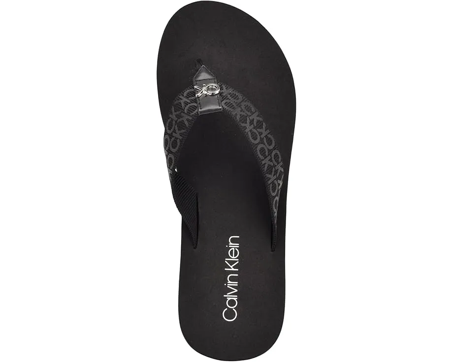 Сандалии Calvin Klein Caluha с повторяющимся логотипом