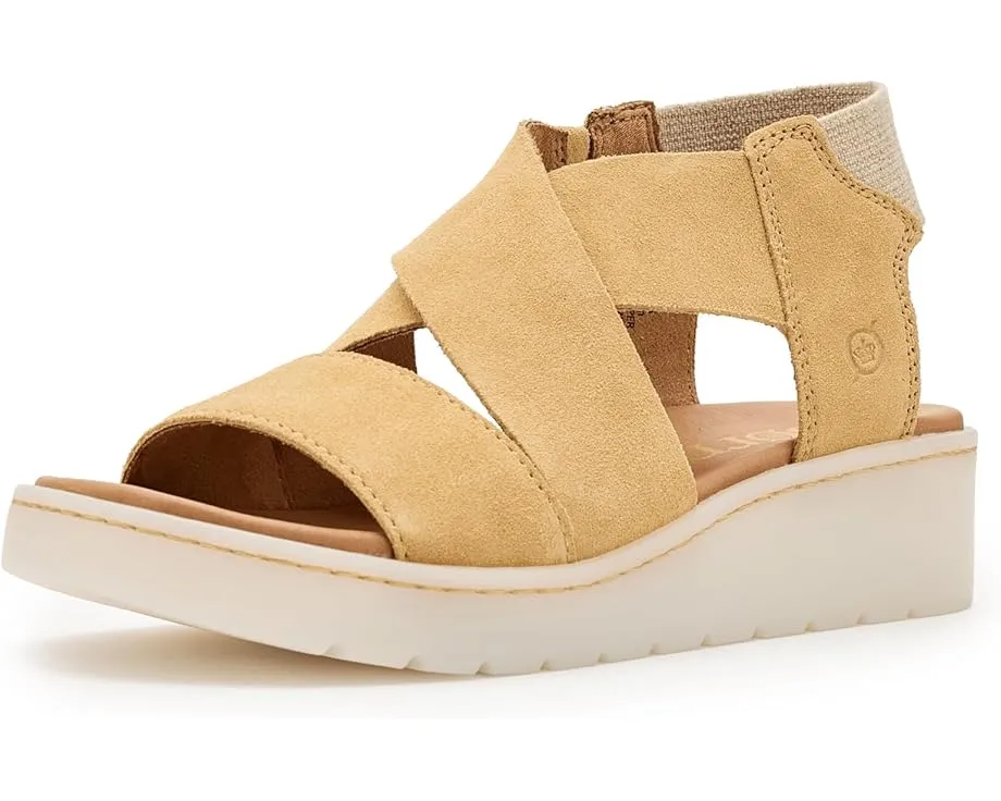 Сандалии Born Kirby на платформе с эластичными вставками