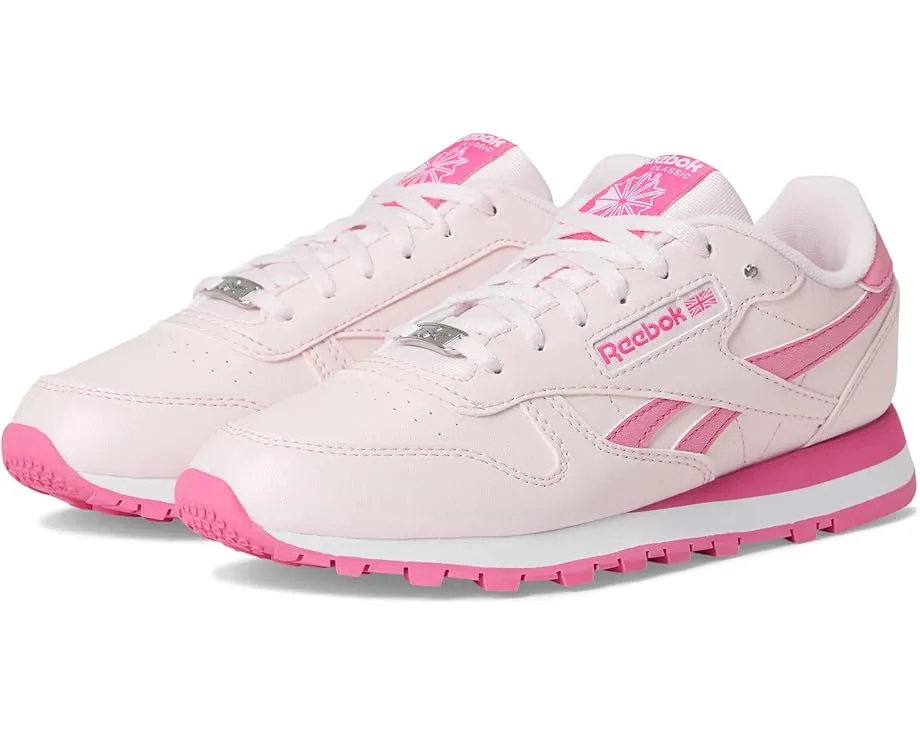 Кроссовки Reebok Classic Leather для детей с металлическими деталями