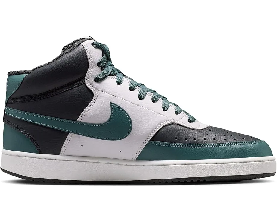 Кроссовки Nike Court Vision Mid с верхом из искусственной кожи и удобным воротником