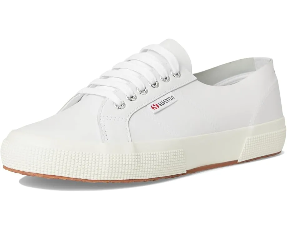 Кроссовки Superga 2750 из мягкой кожи наппа без подкладки