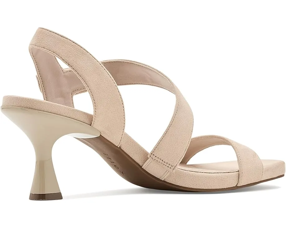 Босоножки Anne Klein Justin из стрейч-материала на каблуке-рюмочке