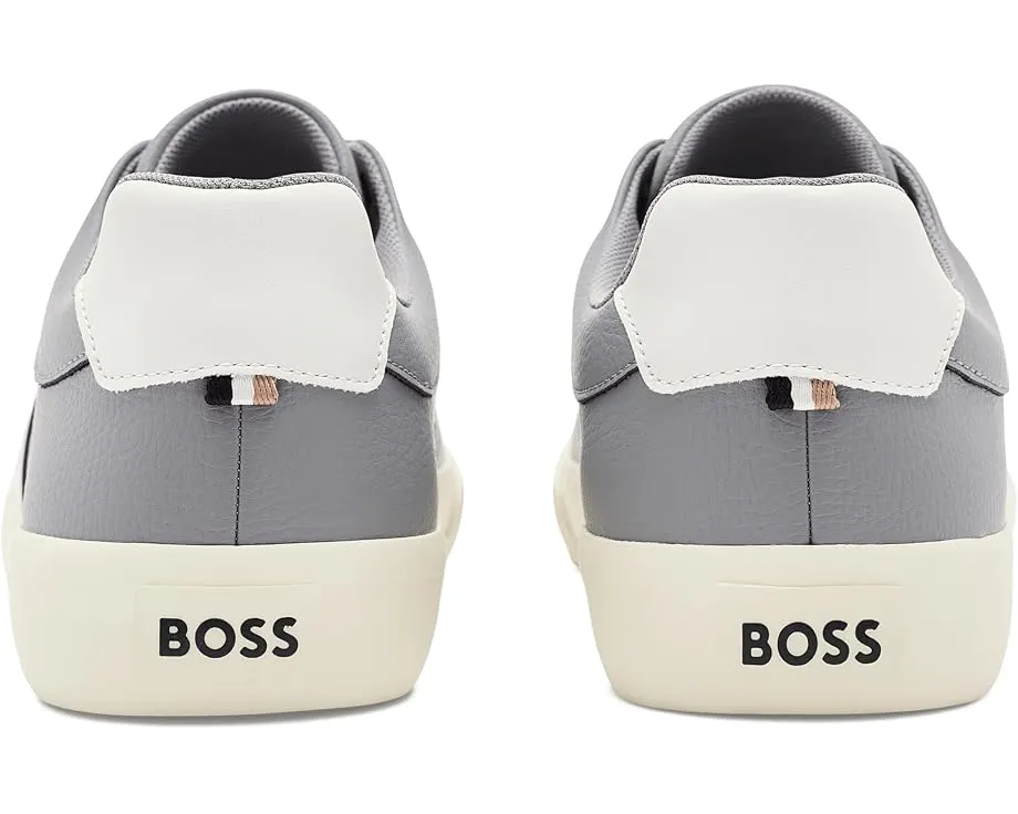 Кеды Aiden Logo Block из кожи от BOSS