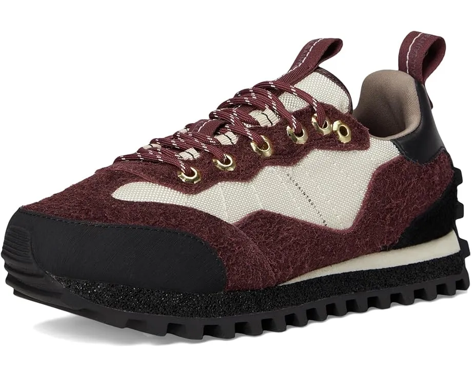 Кроссовки AllSaints Nevis из замши с массивной подошвой