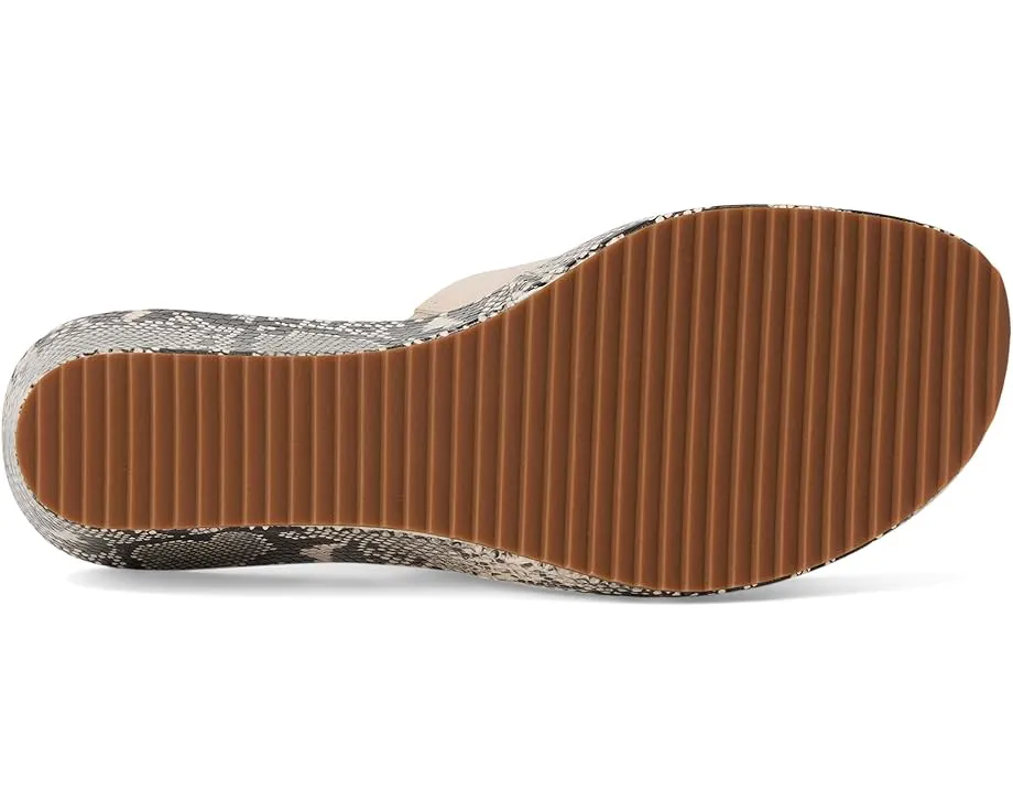 Сандалии Vaneli Calla на платформе с открытым носком и верхом из нубука