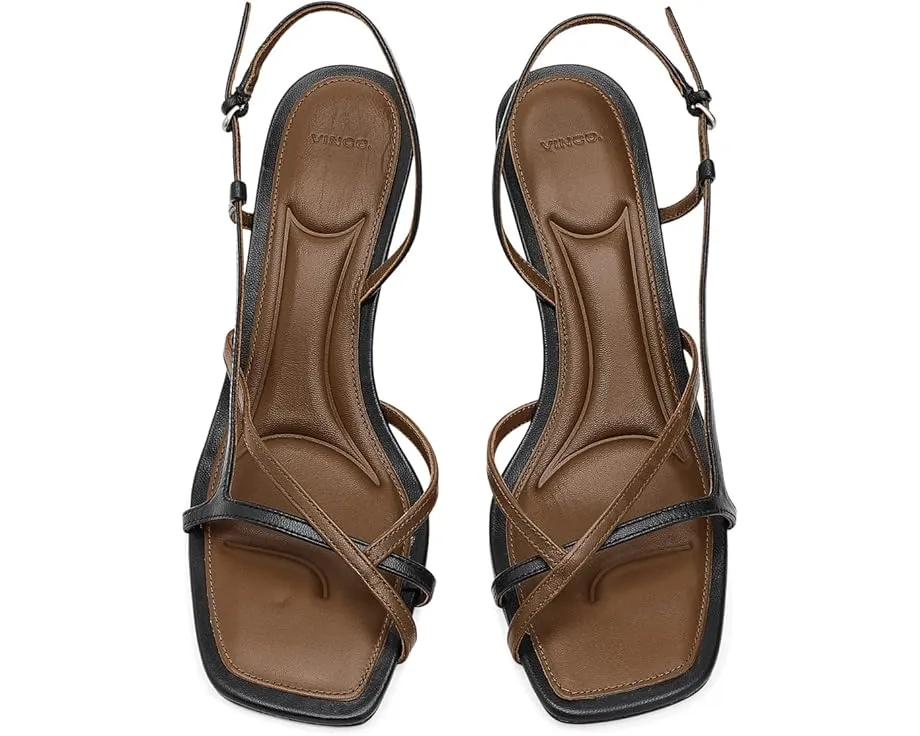 Сандалии Vince Lilian с ремешком на пятке и острым каблуком