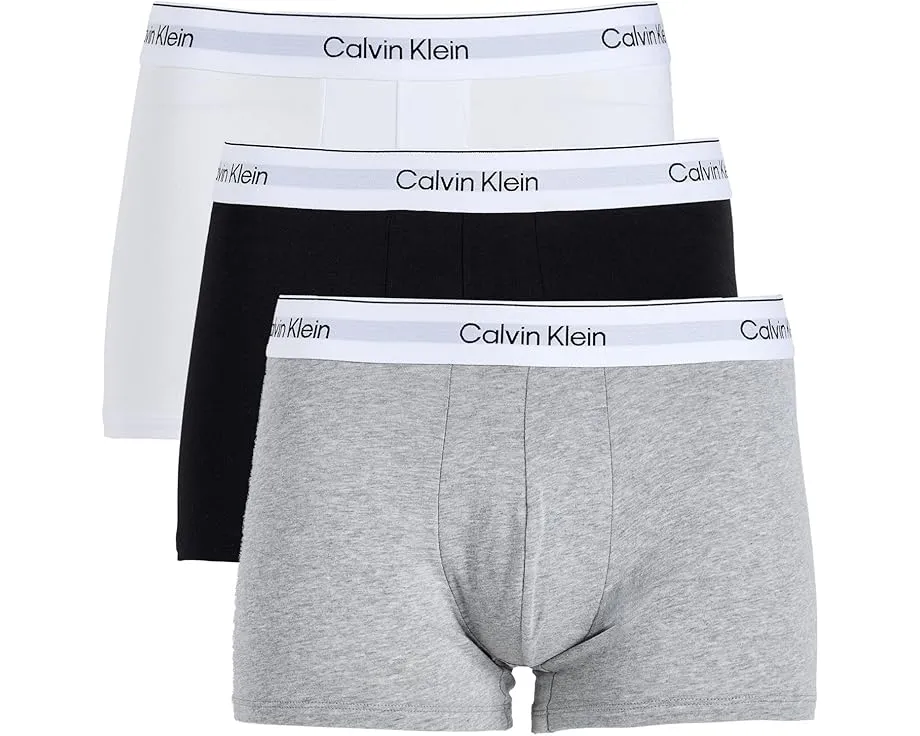 Трусы Calvin Klein Underwear Icon Cotton Stretch 3 шт с контурной поддержкой