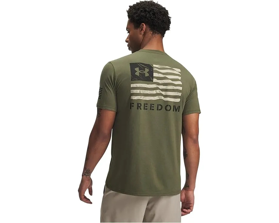 Under Armour футболка Freedom Banner с принтом и коротким рукавом