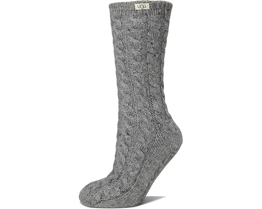 Носки Elowyn Cable Knit Fleece Lined от UGG с флисовой подкладкой и косой