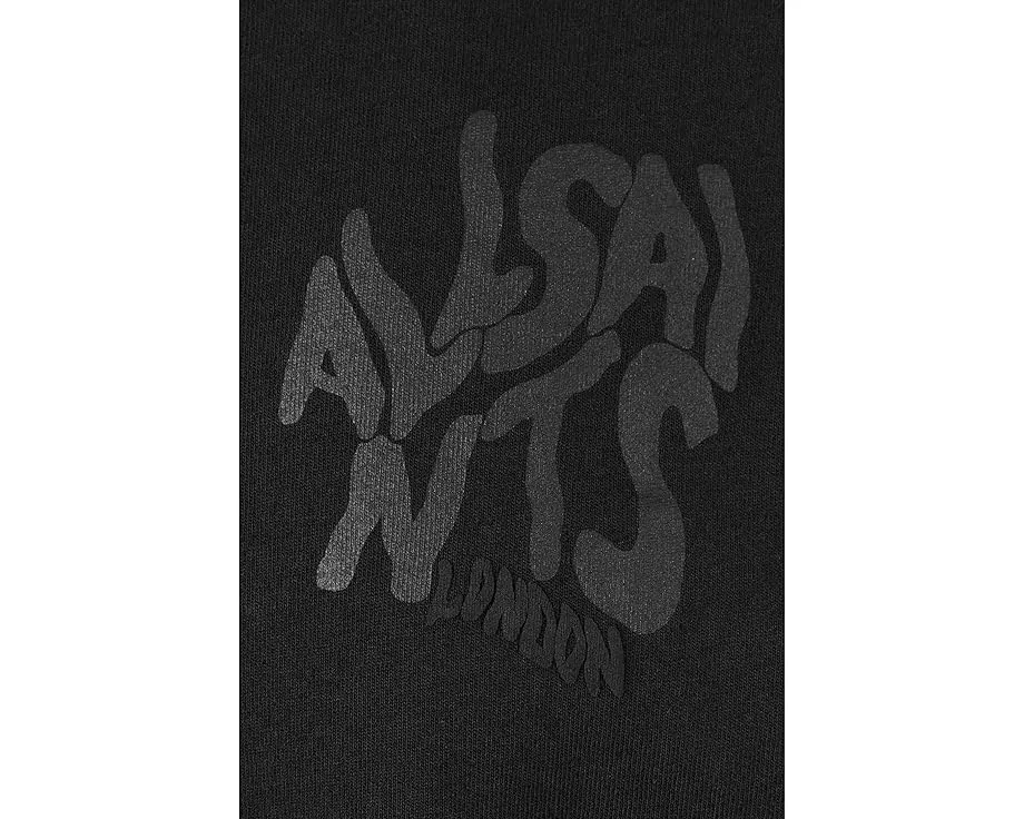 Футболка AllSaints Orlando Etta с круглым вырезом и свободным кроем