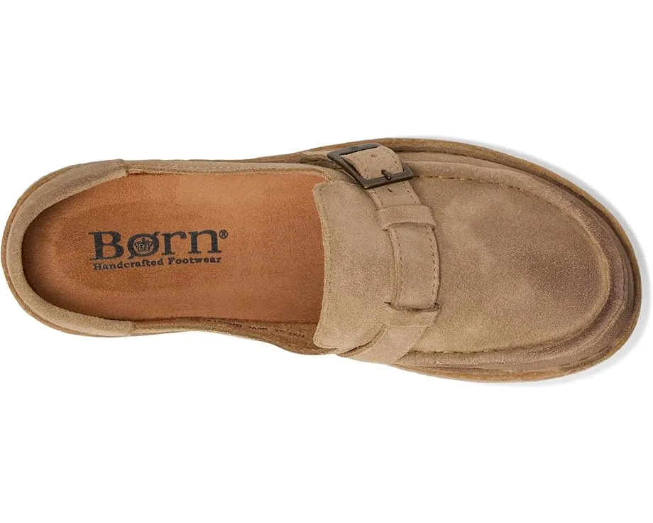 Ботинки Born Cory из замши с регулируемой пряжкой и пробковой подошвой