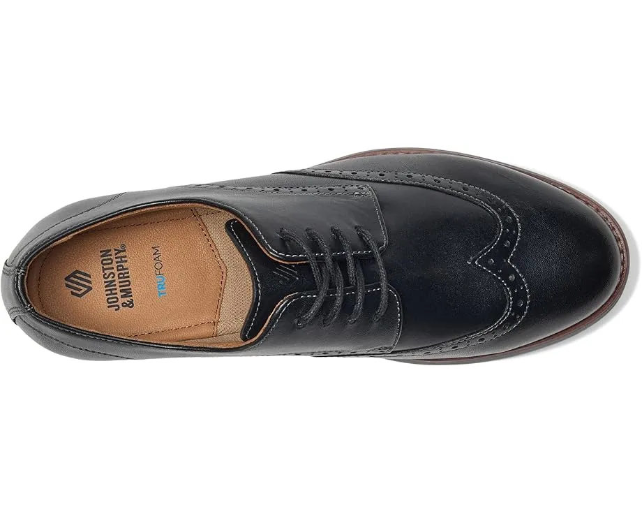 Туфли Johnston & Murphy Upton Wingtip с перфорацией для детей