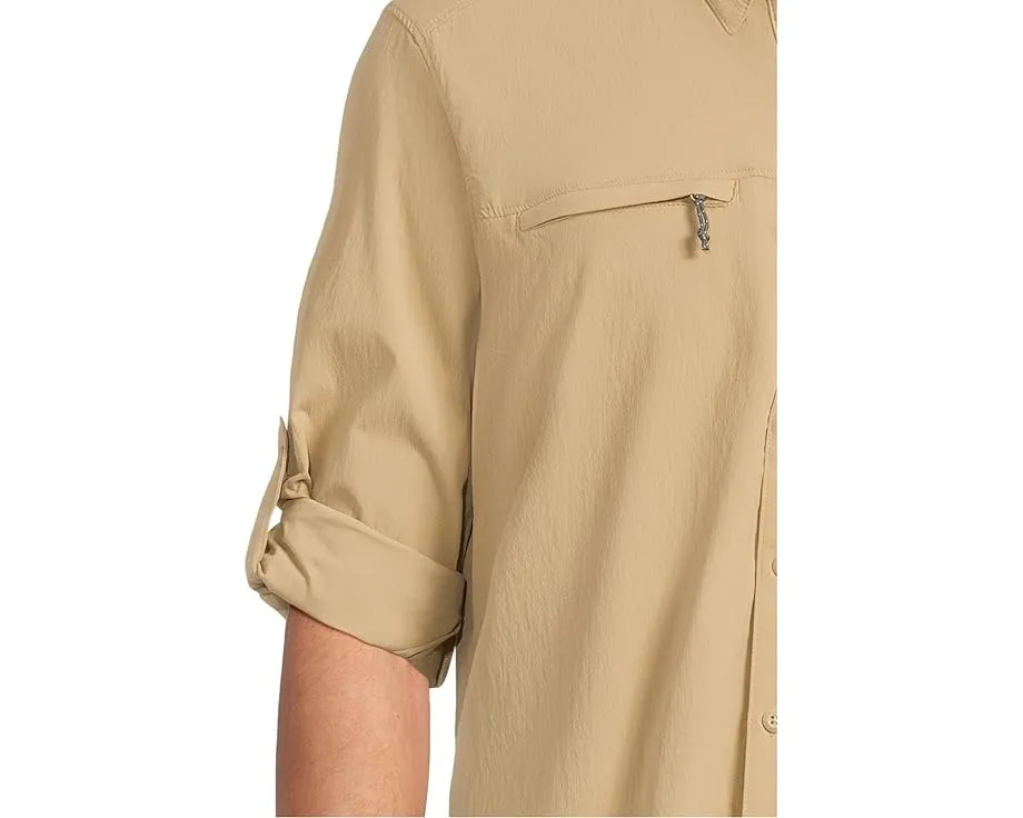 Columbia Wild Cast Long Sleeve Shirt с защитой UPF 50 и технологией влагоотведения